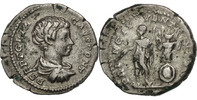 Denarius Coin, Geta, Rome, Silver, RIC:18 -