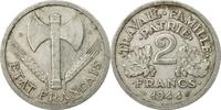 France 2 Francs Coin, Morlon, Beaumont - Le Roger, Aluminum -