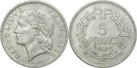 France 5 Francs Coin, Lavrillier, Paris, Aluminum, KM:888b.1 -