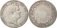France 5 Francs Coin, Louis-Philippe, Rouen, Silver, KM:737.2 -