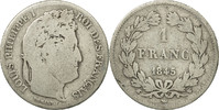 France Franc Coin, Louis-Philippe, Lille, Silver, KM:748.13 -