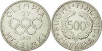 Finland 500 Markkaa Coin, Silver, KM:35 -