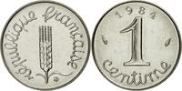 France Centime Coin, Épi, Paris, Stainless Steel, KM:928 -