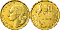 France 50 Francs Coin, Guiraud, Paris, KM 918.1 -