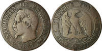 France 5 Centimes Coin, Napoleon III, Lyon, KM 777.4 -