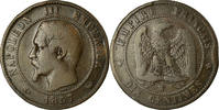 France 10 Centimes Coin, Napoleon III, Lille, KM 771.7 -