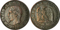 France 5 Centimes Coin, Napoleon III, Lille, KM 777.7 -