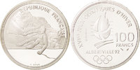 France 100 Francs Coin, Silver, KM:971 -