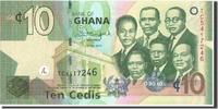 Ghana 10 Cedis Banknote, 1.7.2015, KM:39 -