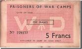 Great Britain 5 Francs Banknote -