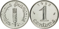 France Centime Coin, Épi, Paris, Stainless Steel, KM:928 -