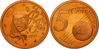 France 5 Euro Cent Coin, Copper Plated Steel, KM:1284 -