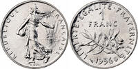 France 1 Franc Semeuse, Pessac, BU, Nickel, NGC, Gadoury:474 -