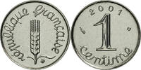 France Centime Coin, Épi, Paris, Stainless Steel, KM:928 -