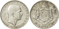 Albania Frang Ar Coin, Zog I, Rome, Silver, KM:16 -
