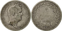France 5 Francs Coin, Louis-Philippe, Paris, Silver, KM:736.1 -
