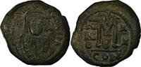 Follis Coin, Maurice Tiberius, Constantinople, Copper, Sear:495 -