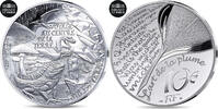 France 10 Euro L'art de la plume, Jules Verne - Voyage Au Centre De La Terre -