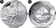France 10 Euro V-E DAY, Soldat Américain, Monnaie de Paris, Silver -
