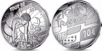 France 10 Euro Tour de France 2025, Départ - Arrivée, Monnaie de -