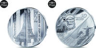 France 10 Euro 2026 Monnaie de Paris Concorde, BE, Monnaie de Paris, Silver MS(65-70)