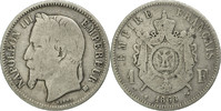 France Franc Coin, Napoleon III, Napoléon III, Strasbourg -