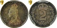 Great Britain 2 Pence Victoria, Maundy, Silver, PCGS, Spink:3935 -