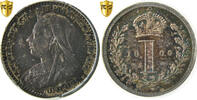 Great Britain Penny Coin, Victoria, PCGS, PL66, Silver -