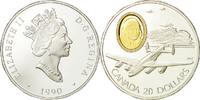 Canada 20 Dollars Coin, Elizabeth II, Royal Canadian Mint, Ottawa -