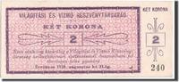 Hungary 2 Korona Banknote -