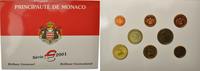 Monaco Coffret 1c. à 2€ Set 1c. à 2€, BU, MDP -