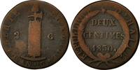 Haiti 2 Centimes Coin, Copper, KM:A22 -