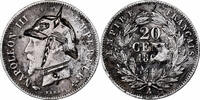 France 20 Centimes Napoléon III, Satirique, Paris, Silver -