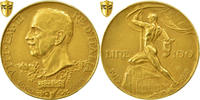 Italy 100 Lire Vittorio Emanuele III, Rome, Gold, PCGS, KM:66 -