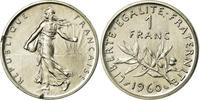 France Franc Coin, Semeuse, Piéfort, Nickel, KM:PE330 -