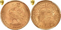 Cameroon 50 Centimes Coin, Pretoria, PCGS, MS65RD, Bronze, KM:6, graded -
