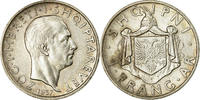 Albania Frang Ar Coin, Zog I, Rome, Silver, KM:16 -