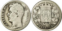 France 1/2 Franc Coin, Charles X, Bayonne, Silver, KM:723.8 -