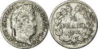 France 1/2 Franc Coin, Louis-Philippe, Paris, Silver, KM:741.1 -