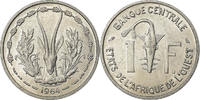 West African States Franc Coin, Paris, Aluminum, KM:3.1 -