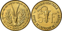 West African States 5 Francs Coin, Paris -