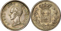 France 1/2 Franc Coin, Henri V, ESSAI, Silver, KM:23 -