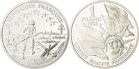 France Franc Coin, Silver, KM:1014 -