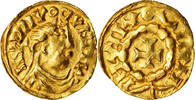 Great Britain Solidus Frisia, Louis the Pious, Imitation, Gold -