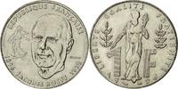 France Franc Coin, Jacques Rueff, Nickel, KM:1160, Gadoury:481 -