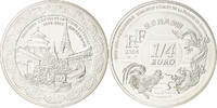 France 1/4 Euro Coin, Silver, KM:2017 -