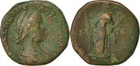 Sestertius Coin, Lucilla, Rome, Copper, RIC:1742 -