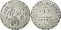 Mali 25 Francs Coin, Paris, Aluminum, KM:E4 -
