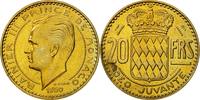 Monaco 20 Francs Coin, Rainier III, Paris, ESSAI -