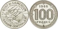 Cameroon 100 Francs Coin, Paris, ESSAI, Nickel, KM:E11 -